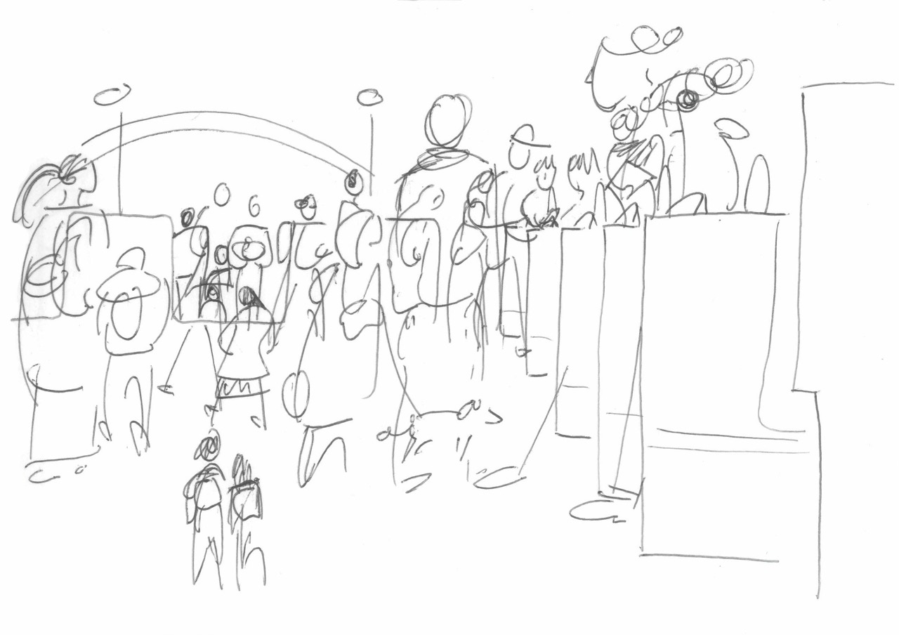 Zine sketch