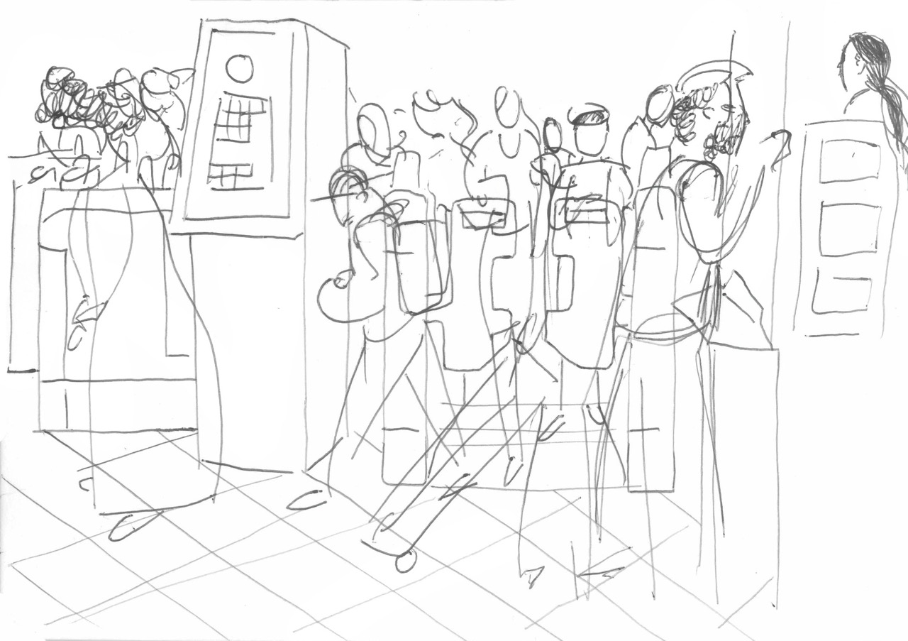 Zine sketch